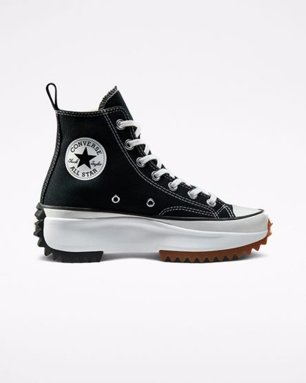 Zapatos Plataforma Converse Run Star Hike Altas Hombre Negras Blancas | PE EW8P7L